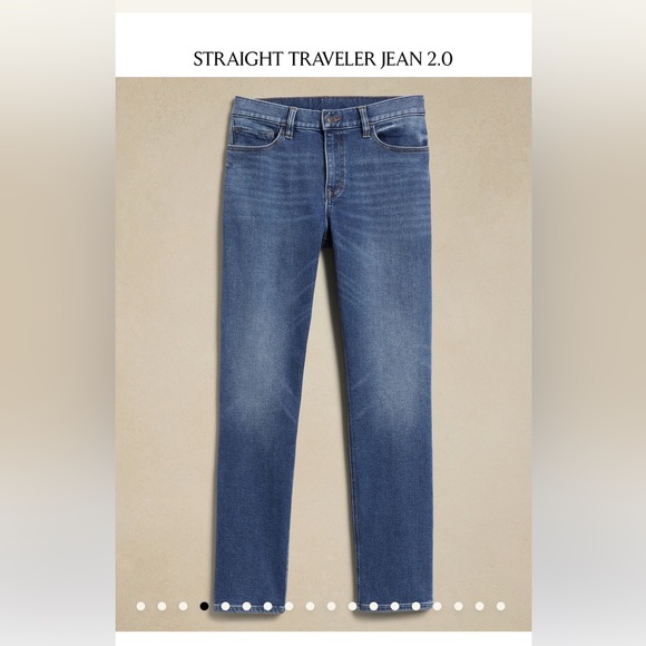 BR Straight Fit Traveler Denimn - Picture 4 of 8